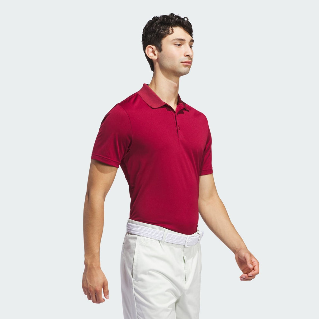 CORE ADIDAS PERFORMANCE PRIMEGREEN POLO SHIRT  Red