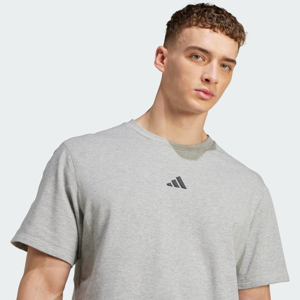 D4T X T-SHIRT - Medium Grey Heather