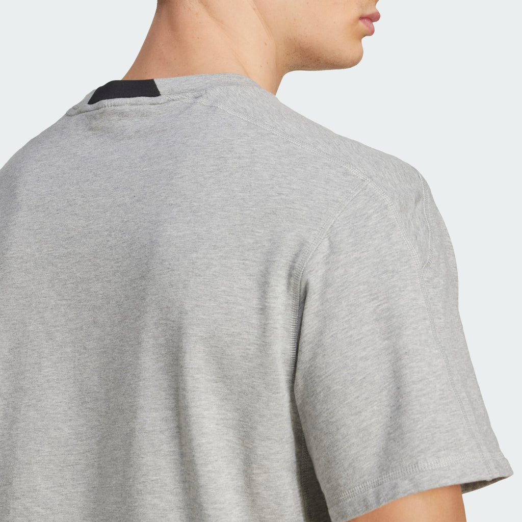 D4T X T-SHIRT - Medium Grey Heather