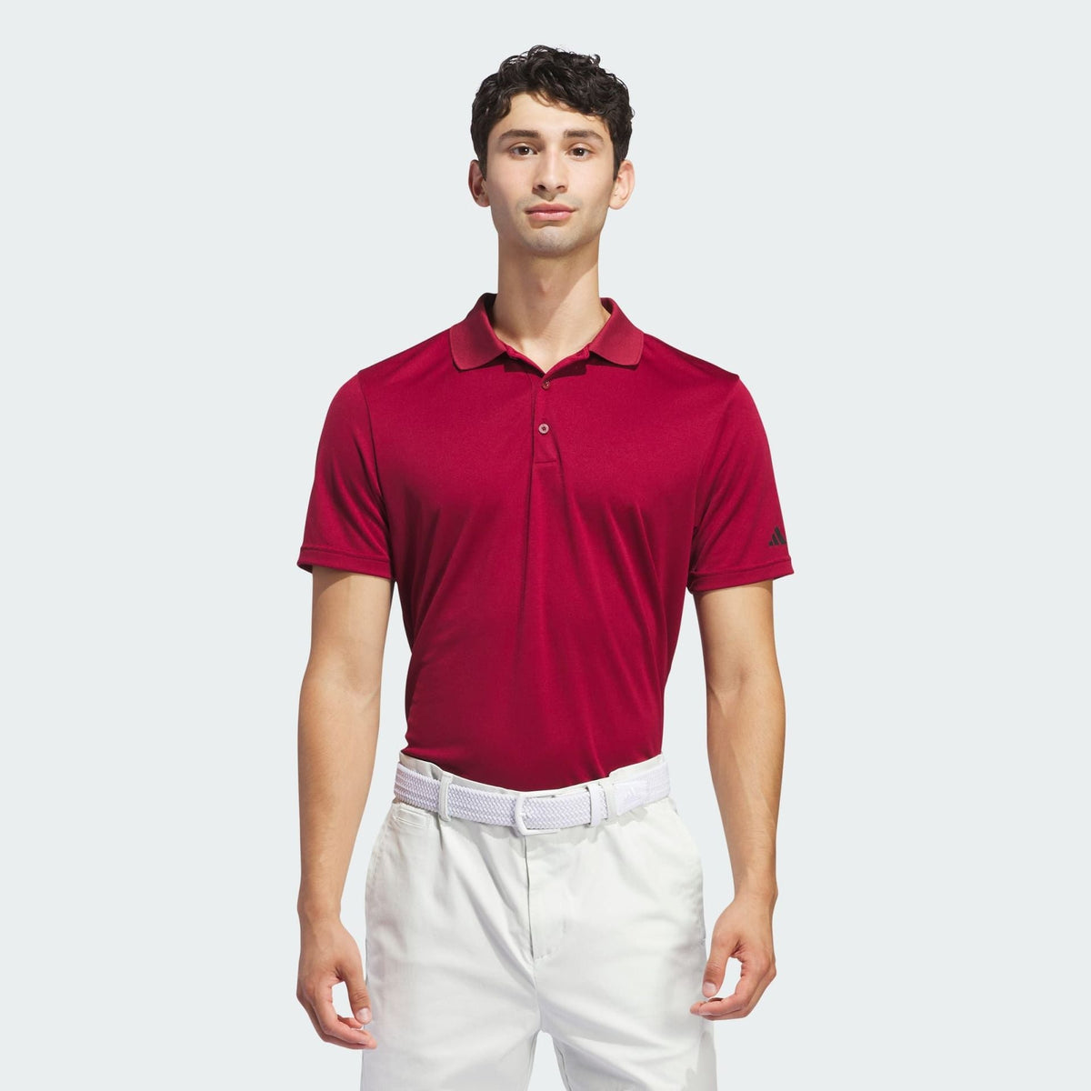 CORE ADIDAS PERFORMANCE PRIMEGREEN POLO SHIRT  Red