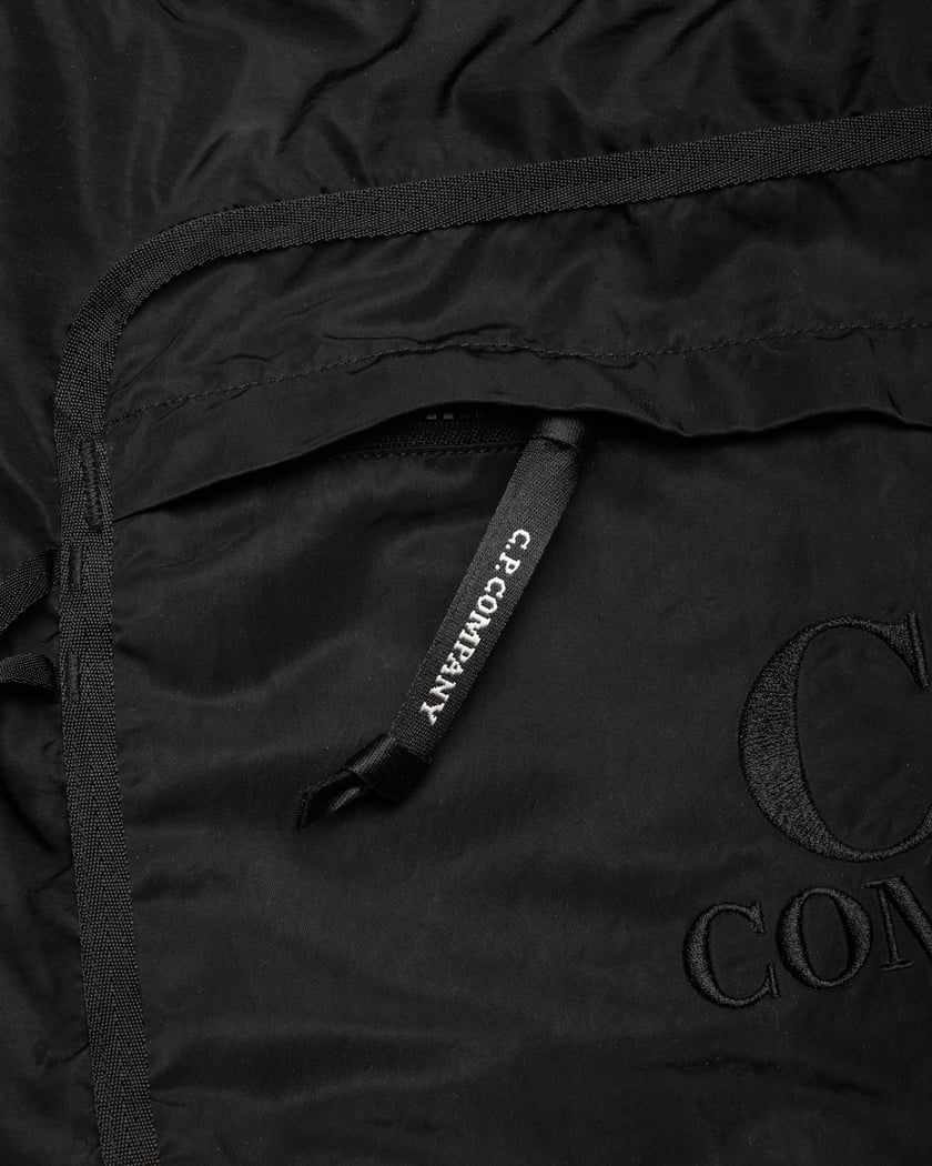 Nylon B Crossbody Messenger Bag Black