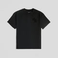 Initial Tee - Black/Black