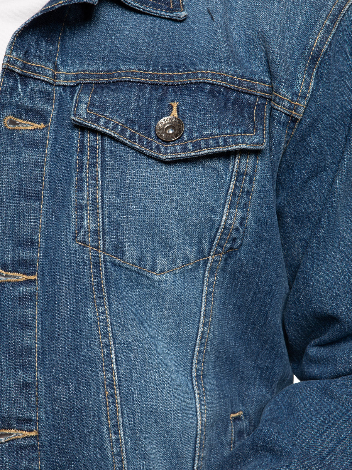 Mens Enzo Denim Designer Jacket - MSW | Enzo Designer Menswear