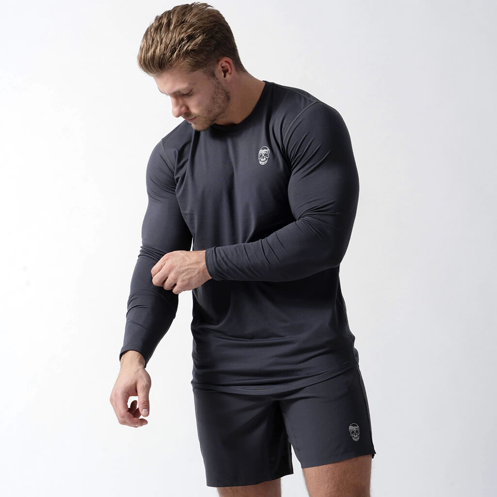 Performance Long Sleeve Shirt - Obsidian